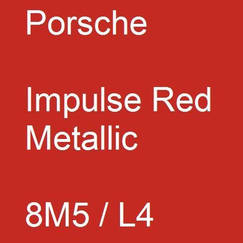 Porsche, Impulse Red Metallic, 8M5 / L4.